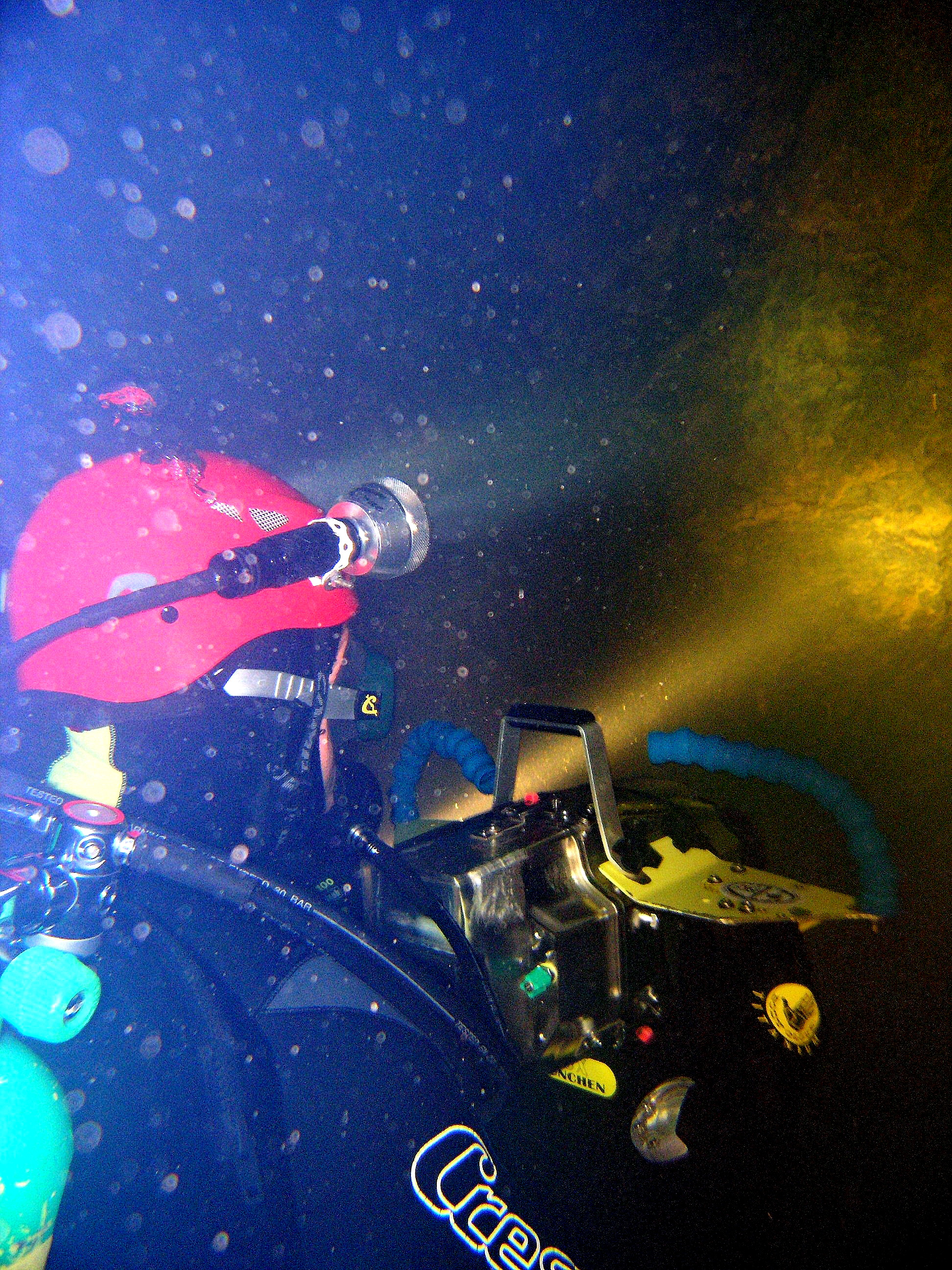 Kupa underwater